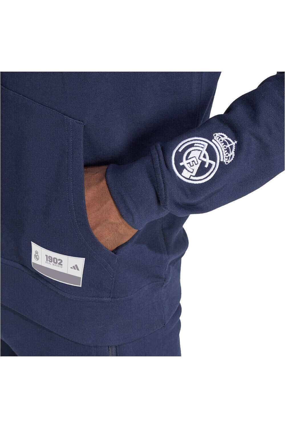 adidas sudadera entrenamiento fútbol REAL MADRID US 03