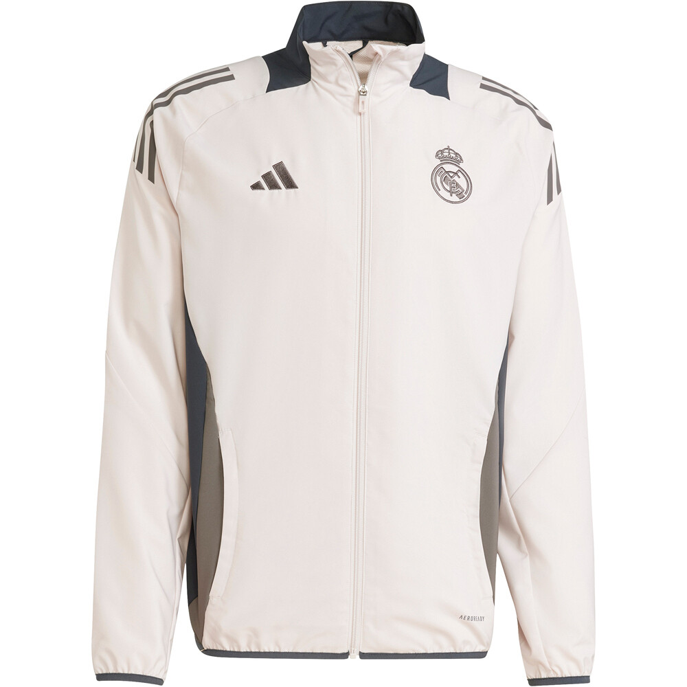 adidas sudadera entrenamiento fútbol R.MADRID 25 EU PRE JKT 05