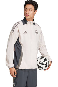 adidas sudadera entrenamiento fútbol R.MADRID 25 EU PRE JKT vista detalle
