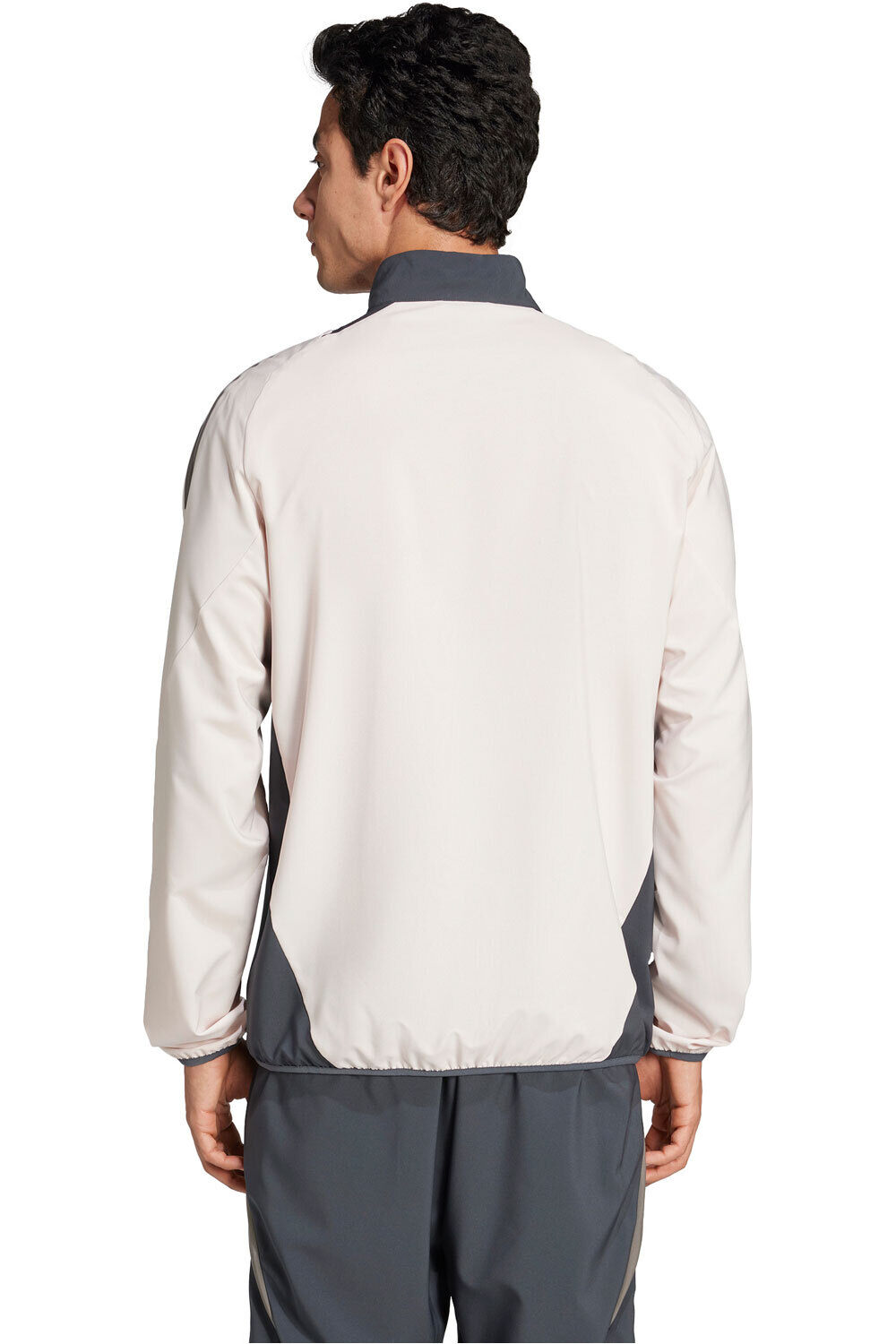 adidas sudadera entrenamiento fútbol R.MADRID 25 EU PRE JKT vista trasera