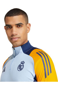 adidas sudadera entrenamiento fútbol R.MADRID 25 HOODY AZNA vista detalle