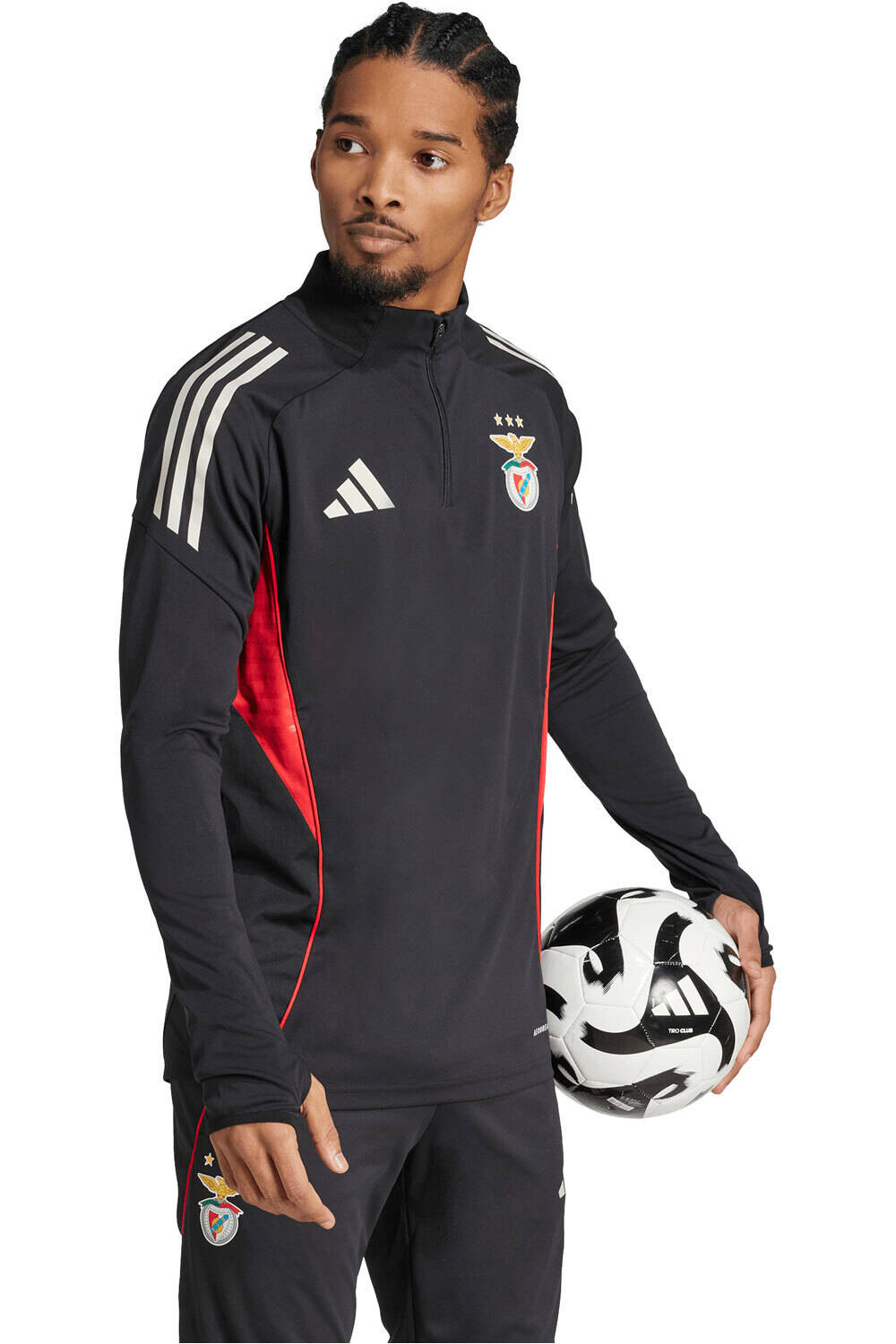 adidas sudadera entrenamiento fútbol SL BENFICA 25/26 TIRO25 COMPETITION vista detalle