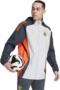 adidas sudadera entrenamiento fútbol SLB AW JKT vista detalle