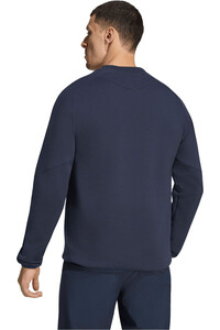 adidas sudadera entrenamiento fútbol Sudadera Tiro Travel Crew Real Madrid vista trasera