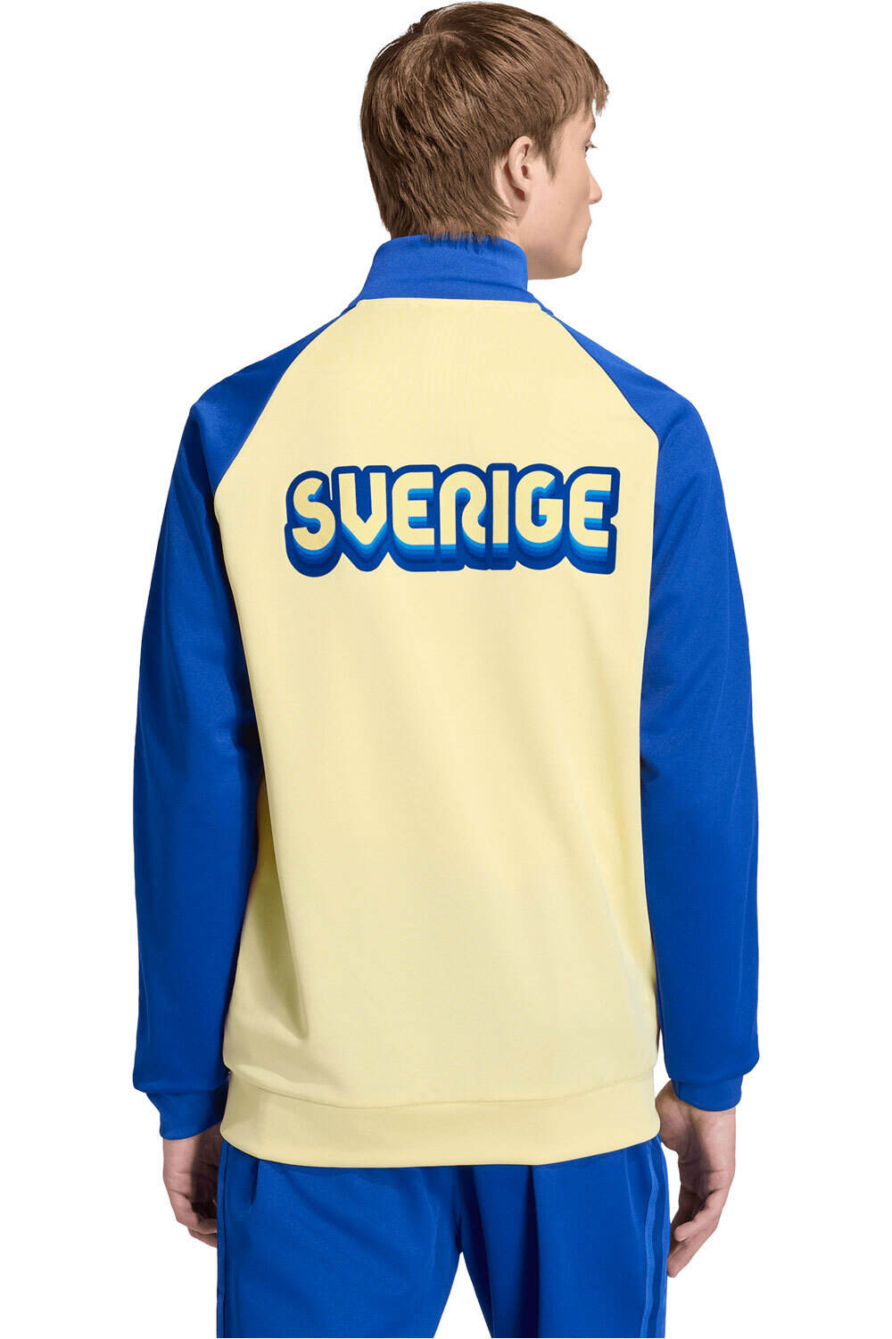 adidas sudadera entrenamiento fútbol SWEDEN ORIGINALS vista trasera