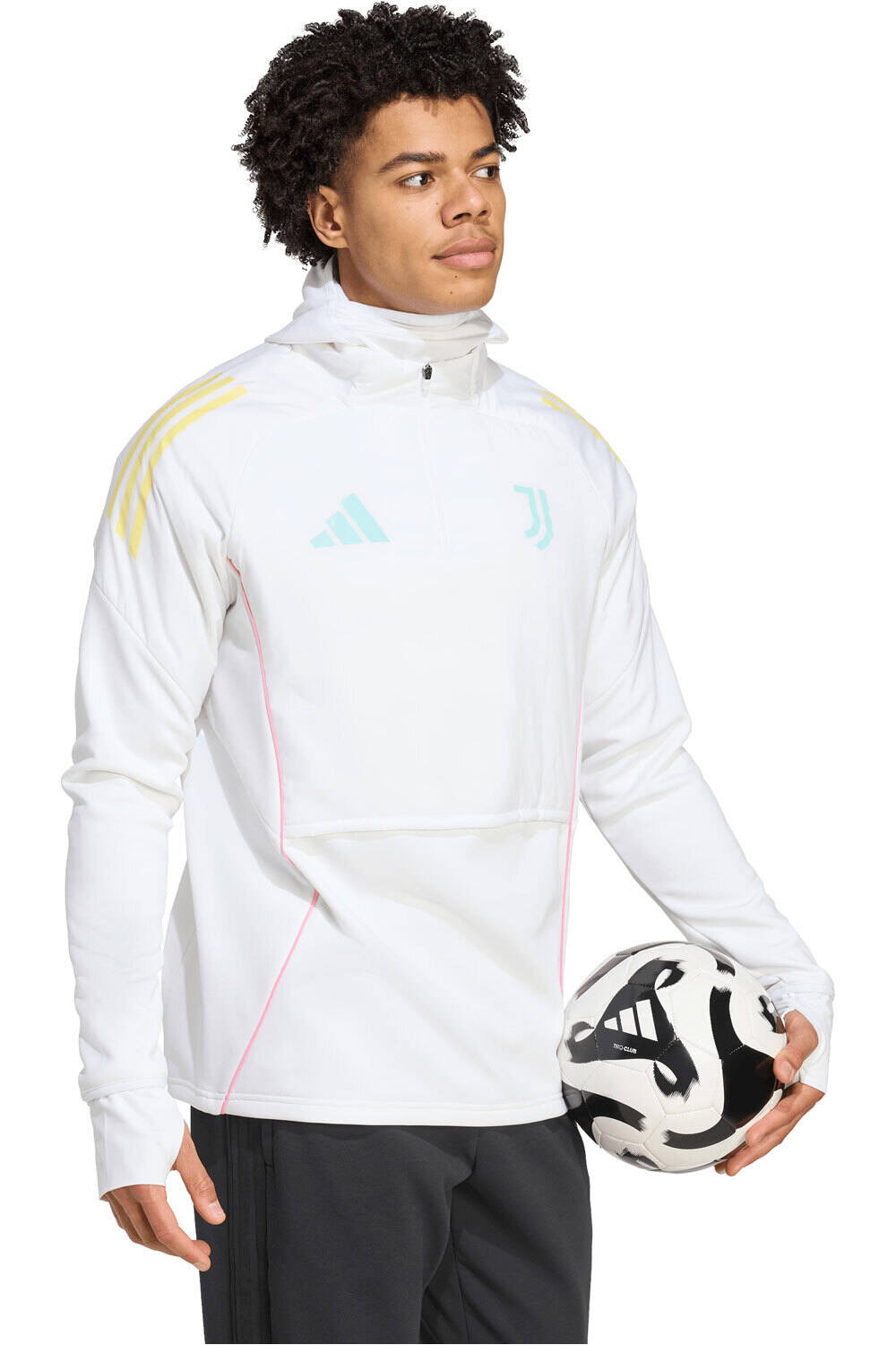 adidas sudadera entrenamiento fútbol TCNICA JUVENTUS TIRO 25 COMPET vista detalle