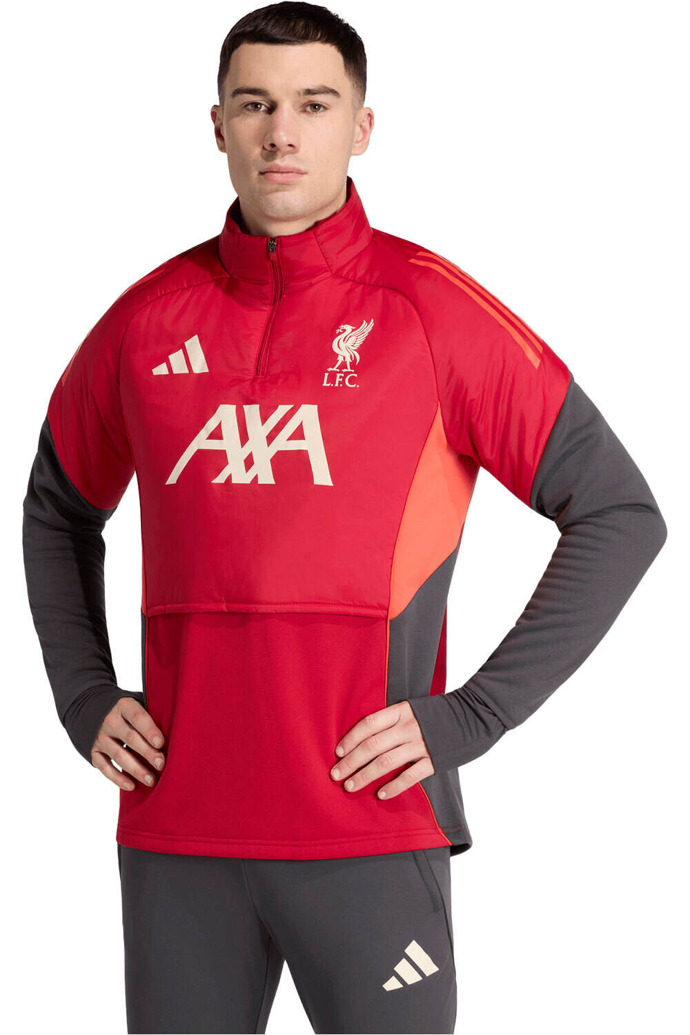 adidas sudadera entrenamiento fútbol TCNICA LIVERPOOL FC TIRO 25 COMPET vista frontal