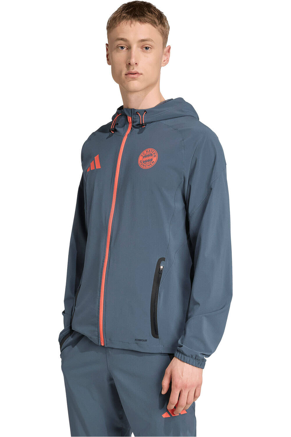 adidas sudadera entrenamiento fútbol TIRO25 COMPETITION VIS TECH TRAVEL vista frontal