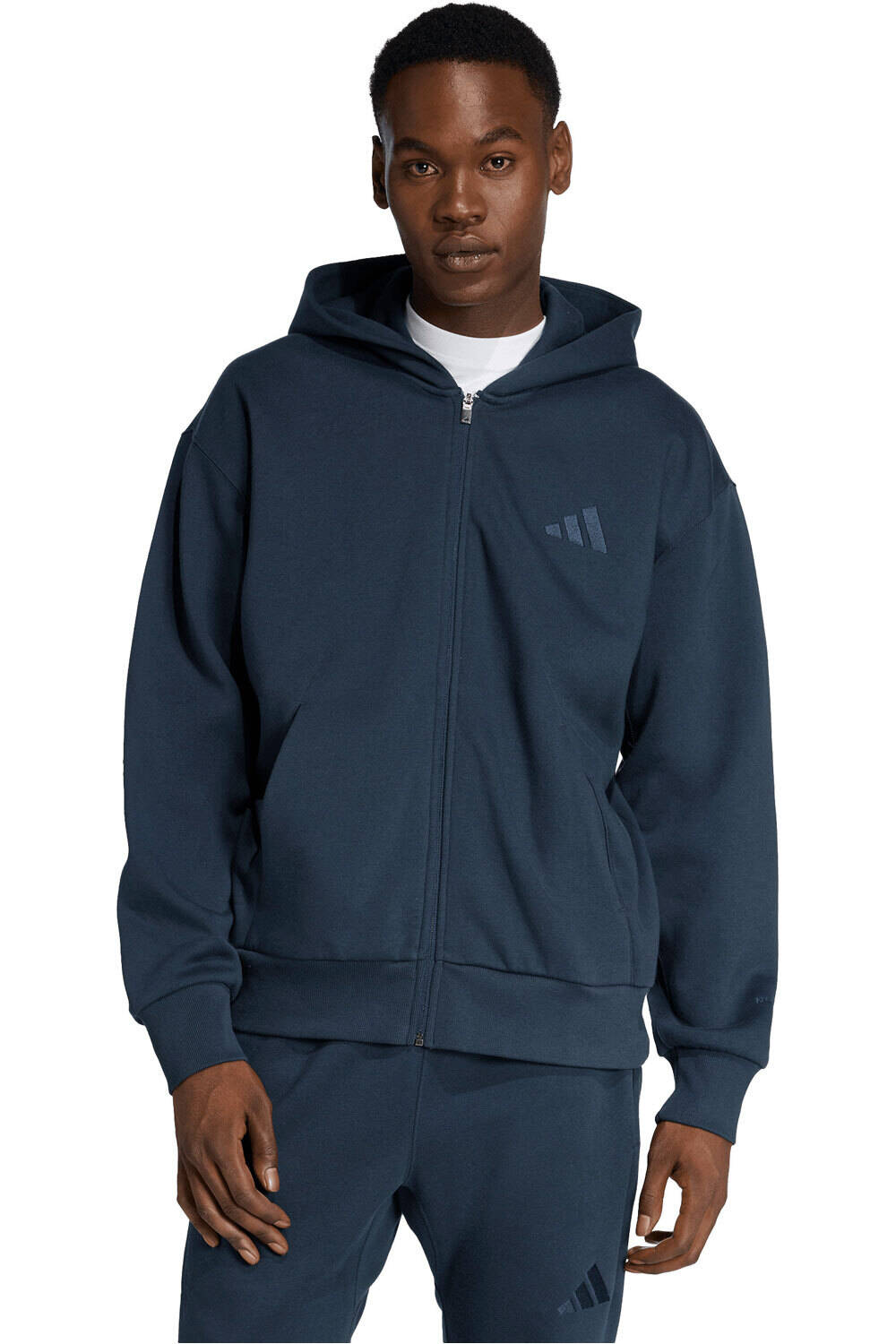 adidas sudadera hombre ALL SZN FLEECE vista frontal