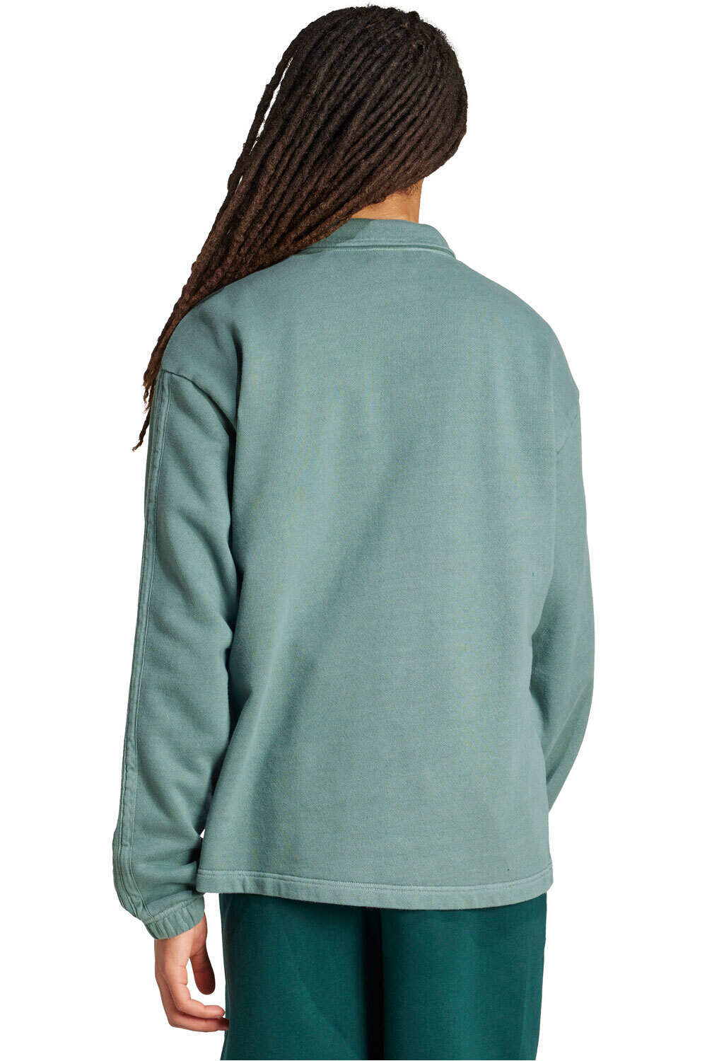 adidas sudadera hombre ALL SZN FRENCH TERRY WASHED vista trasera