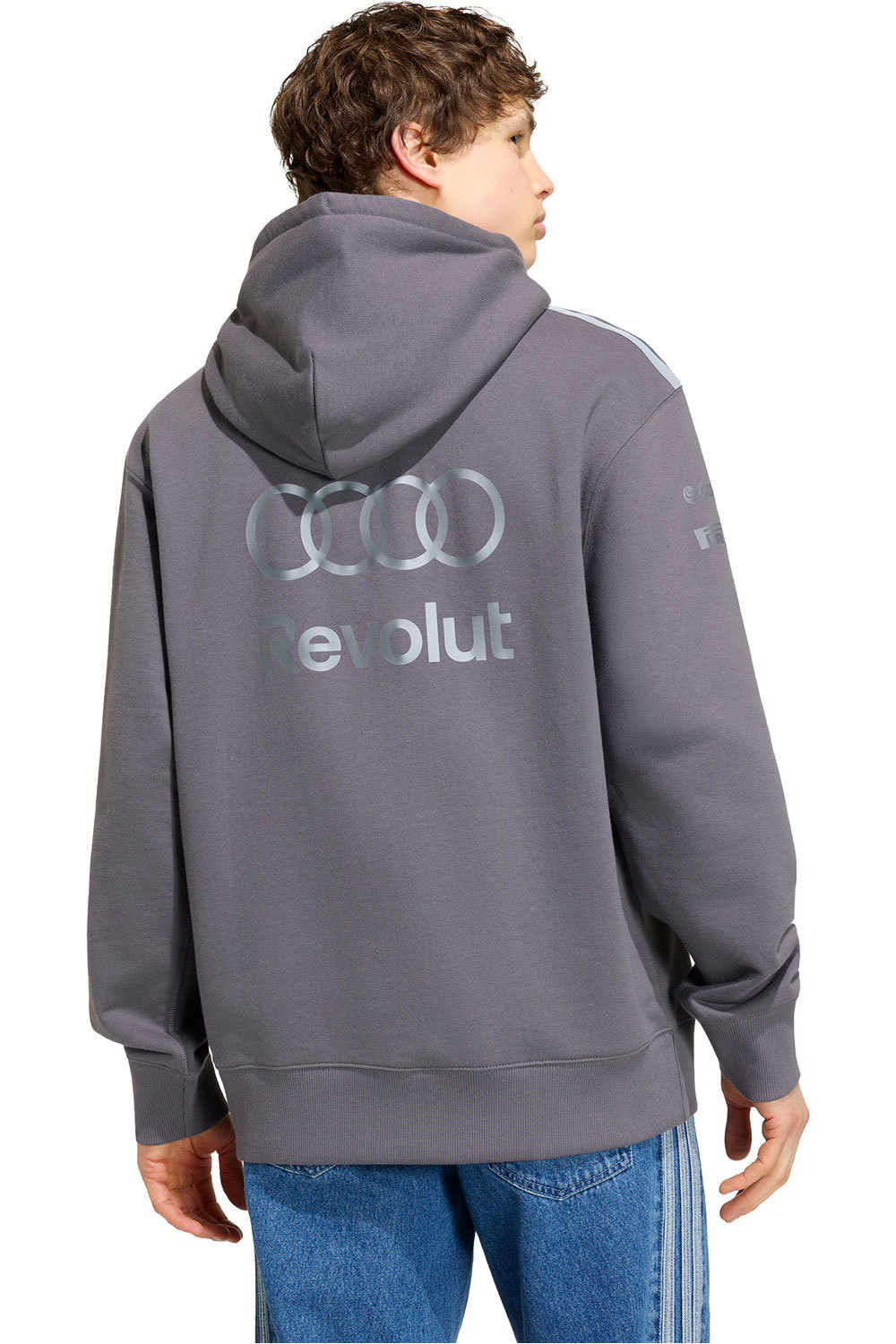 adidas sudadera hombre AUDI REVOLUT F1 TEAM DRIVER vista trasera