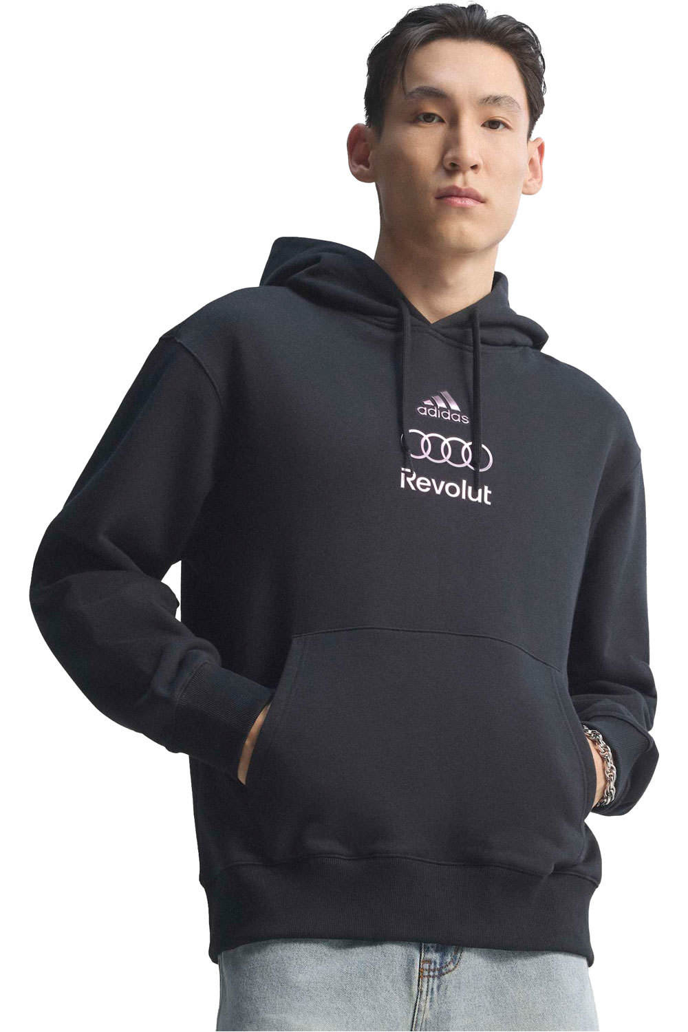adidas sudadera hombre AUDI REVOLUT F1 TEAM TEAMGEIST vista frontal