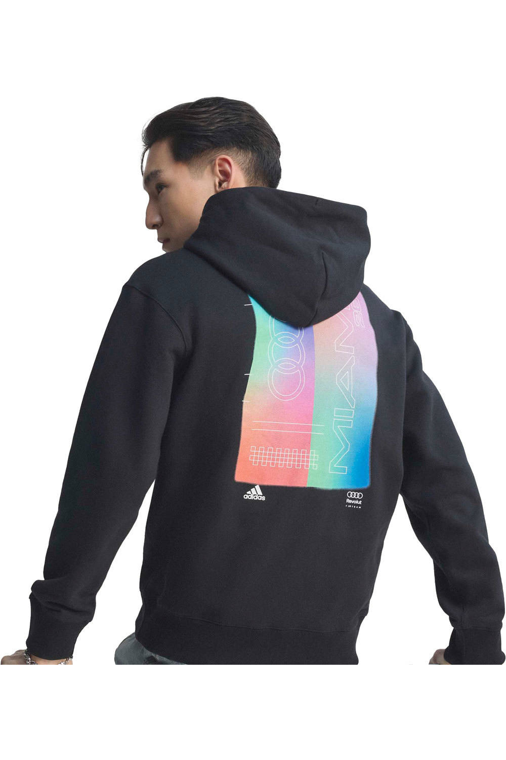 adidas sudadera hombre AUDI REVOLUT F1 TEAM TEAMGEIST vista trasera