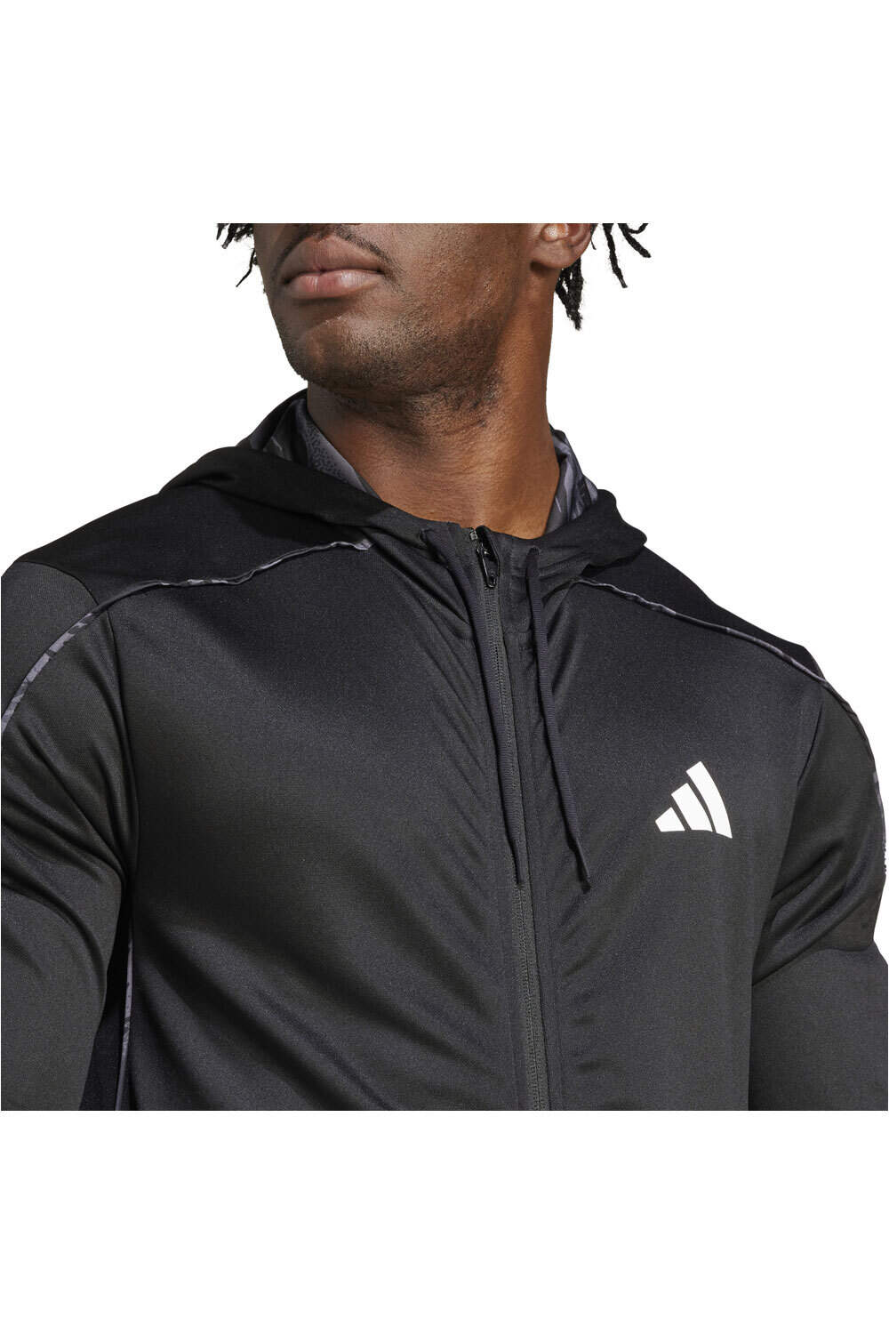 adidas sudadera hombre CAMO FZ HD vista detalle