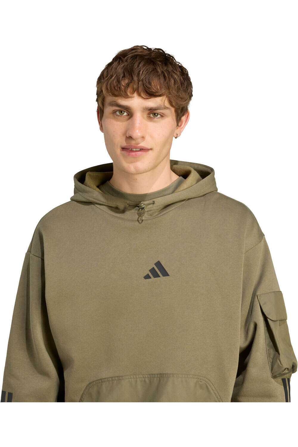 adidas sudadera hombre Chaqueta capucha City Tech Utility vista detalle