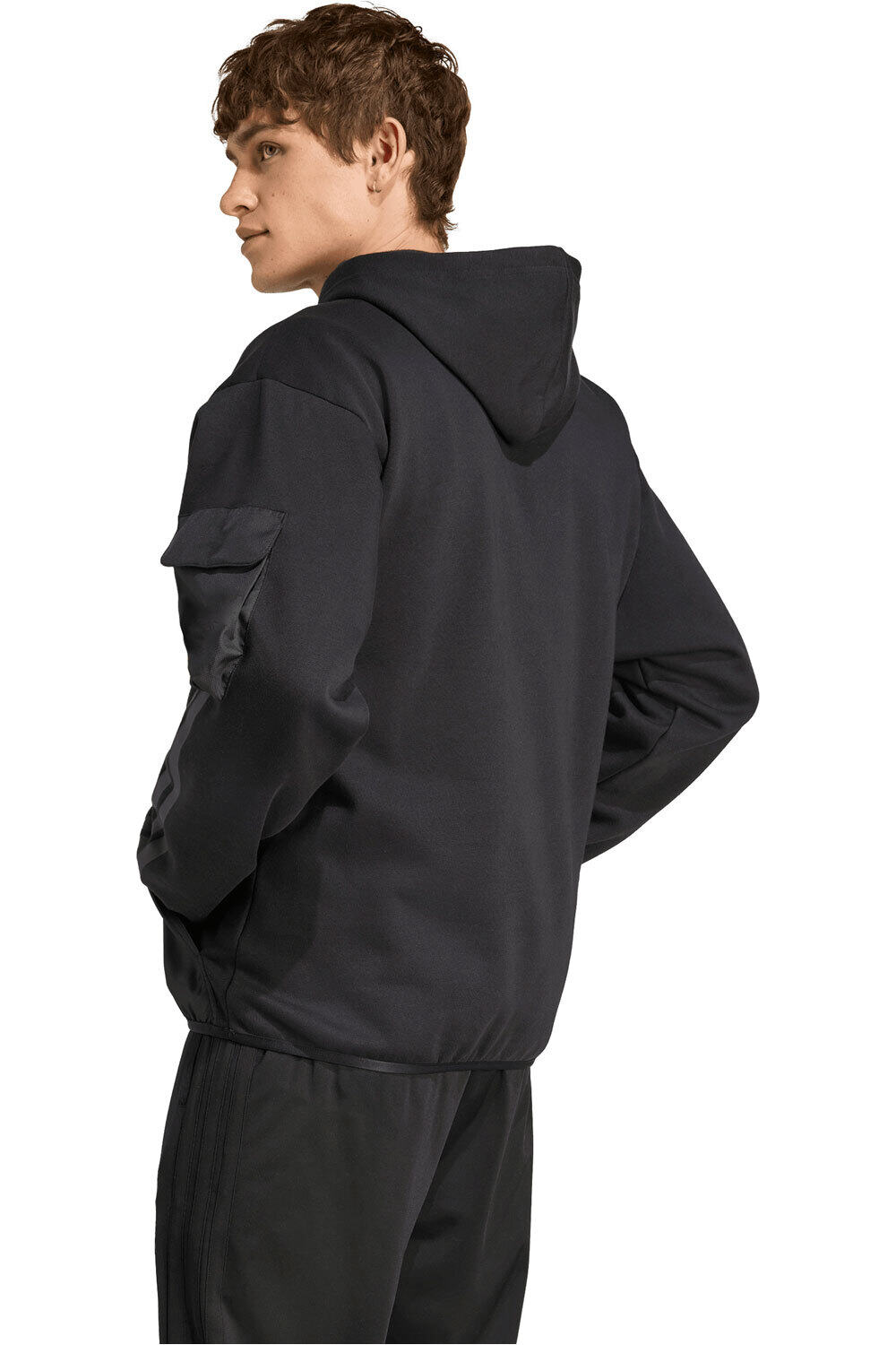 adidas sudadera hombre Chaqueta capucha City Tech Utility vista trasera