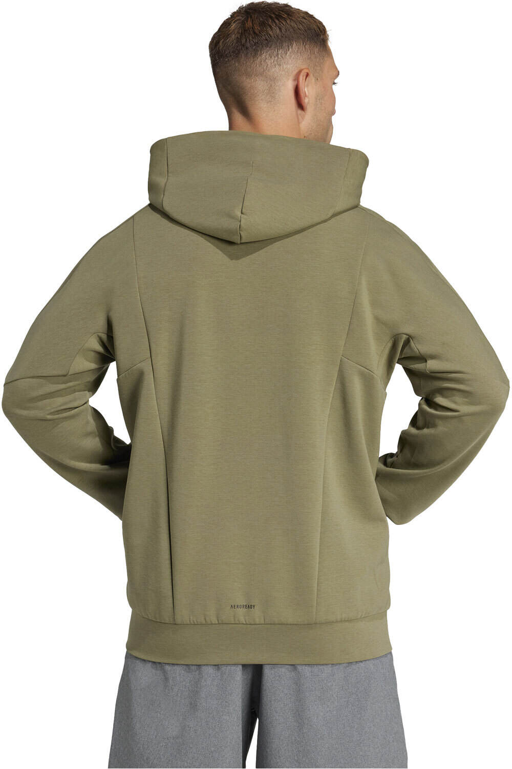 adidas sudadera hombre D4T FULL-ZIP HO vista trasera