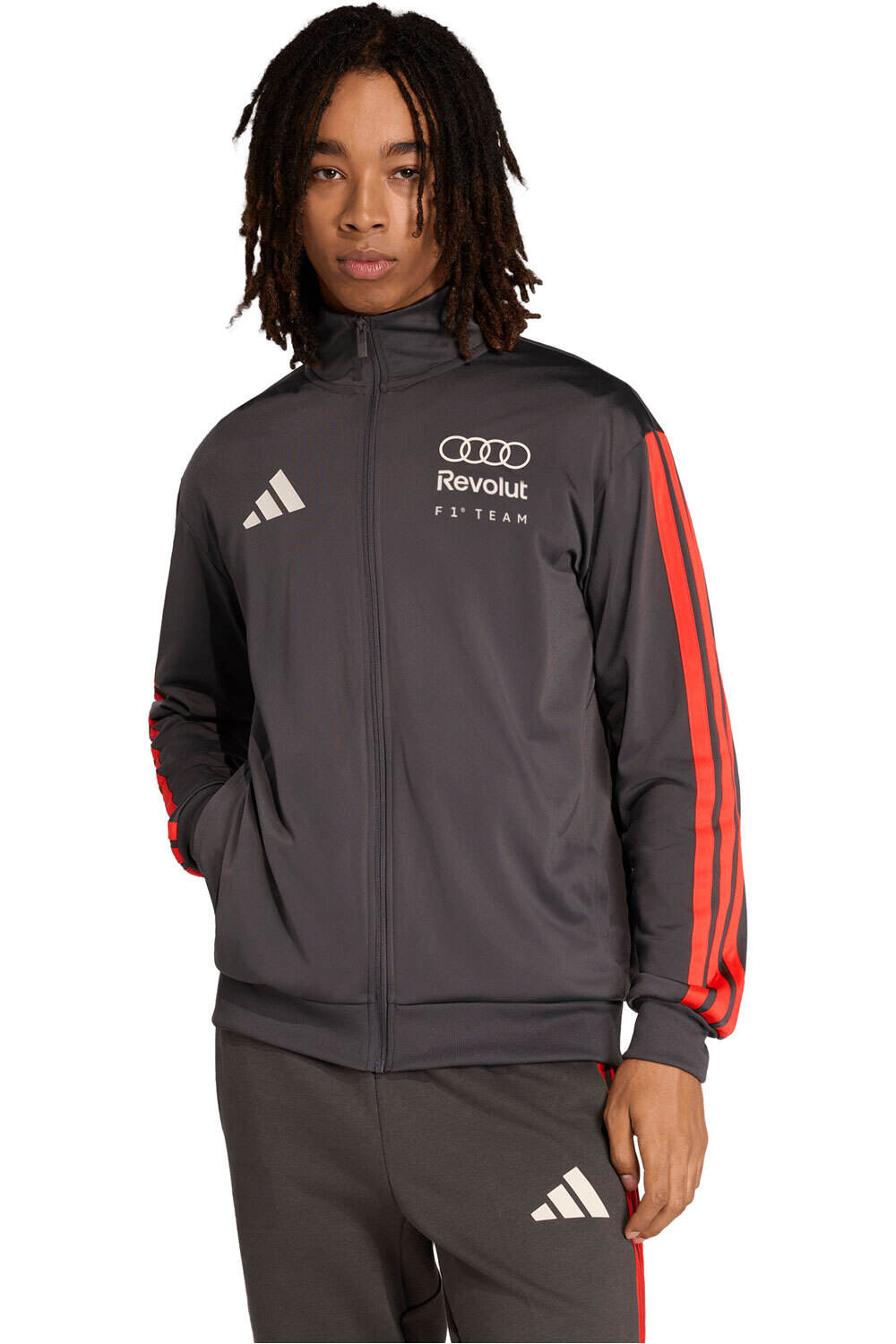 adidas sudadera hombre DEPORTIVA AUDI FORMULA ONE TEAM DNA vista frontal