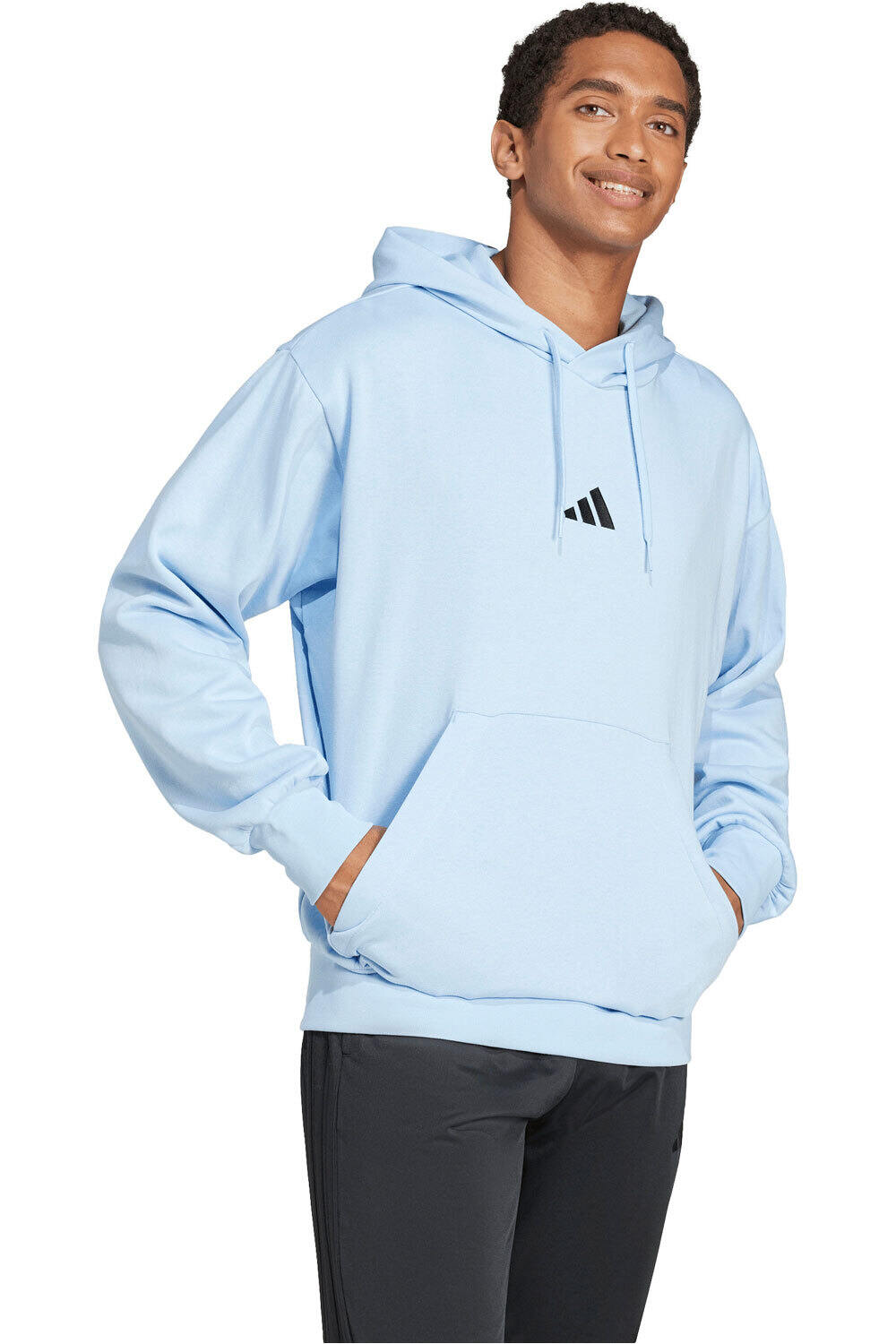 adidas sudadera hombre ESSENTIALS FEELCOZY vista detalle