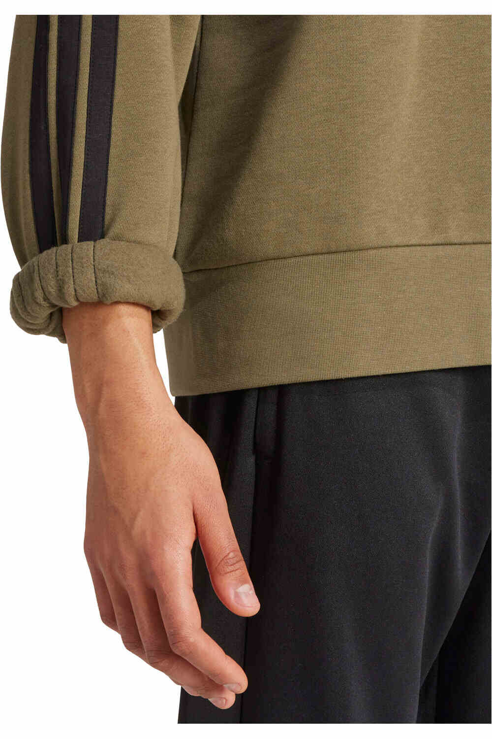 adidas sudadera hombre ESSENTIALS FLEECE 3 BANDAS 04