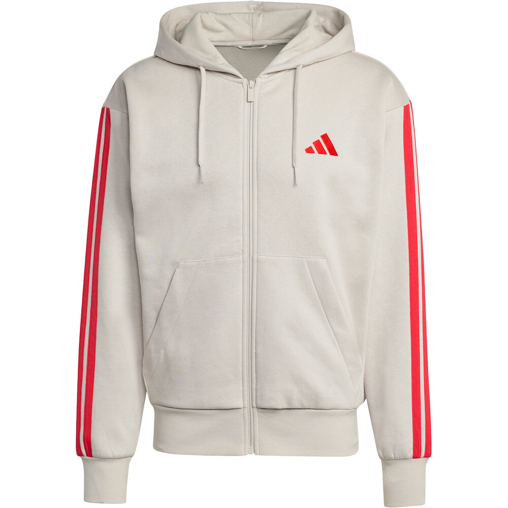 adidas sudadera hombre ESSENTIALS FLEECE 3 BANDAS 04