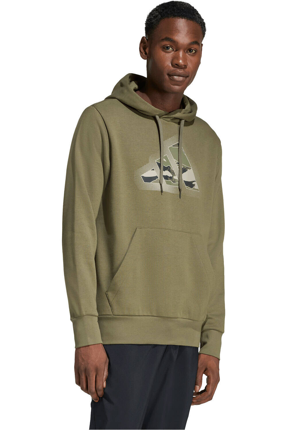 adidas sudadera hombre ESTAMPADO CAMO MODERN LOGO vista frontal