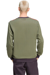 adidas sudadera hombre FCB ICON SWT vista trasera