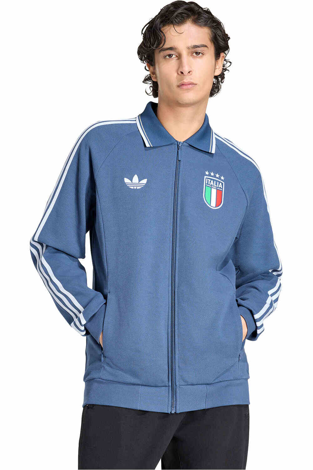 adidas sudadera hombre FIGC A OG JK vista frontal