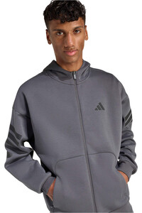 adidas sudadera hombre FUTURE ICONS 3 BANDAS vista detalle