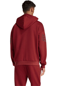 adidas sudadera hombre FUTURE ICONS 3 BANDAS vista trasera