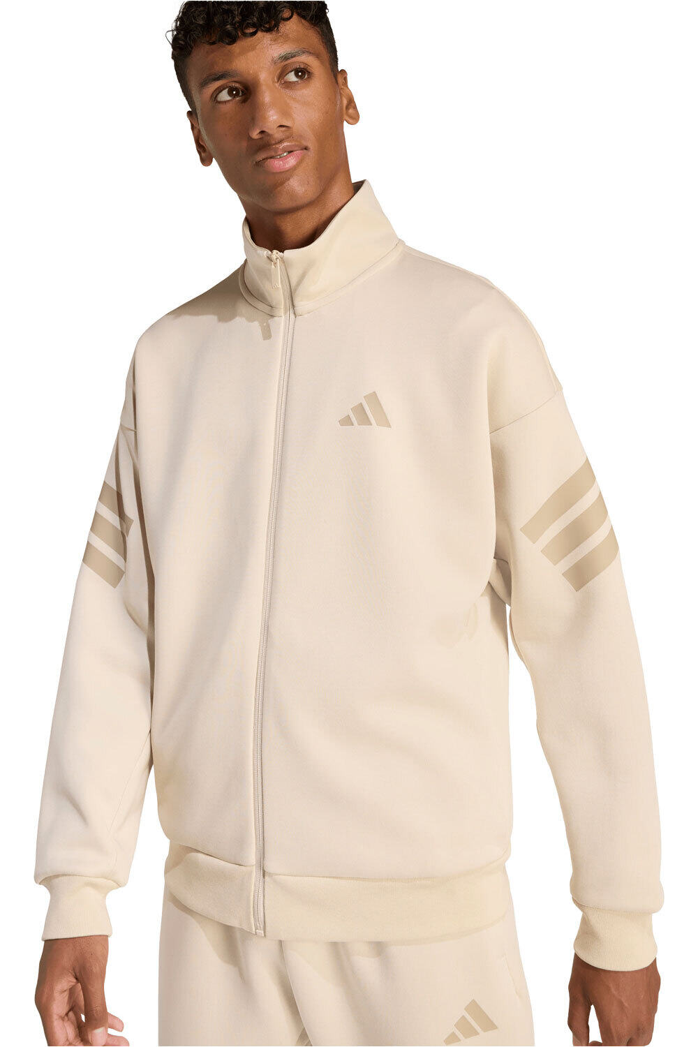 adidas sudadera hombre FUTURE ICONS WOVEN 3 BANDAS vista detalle