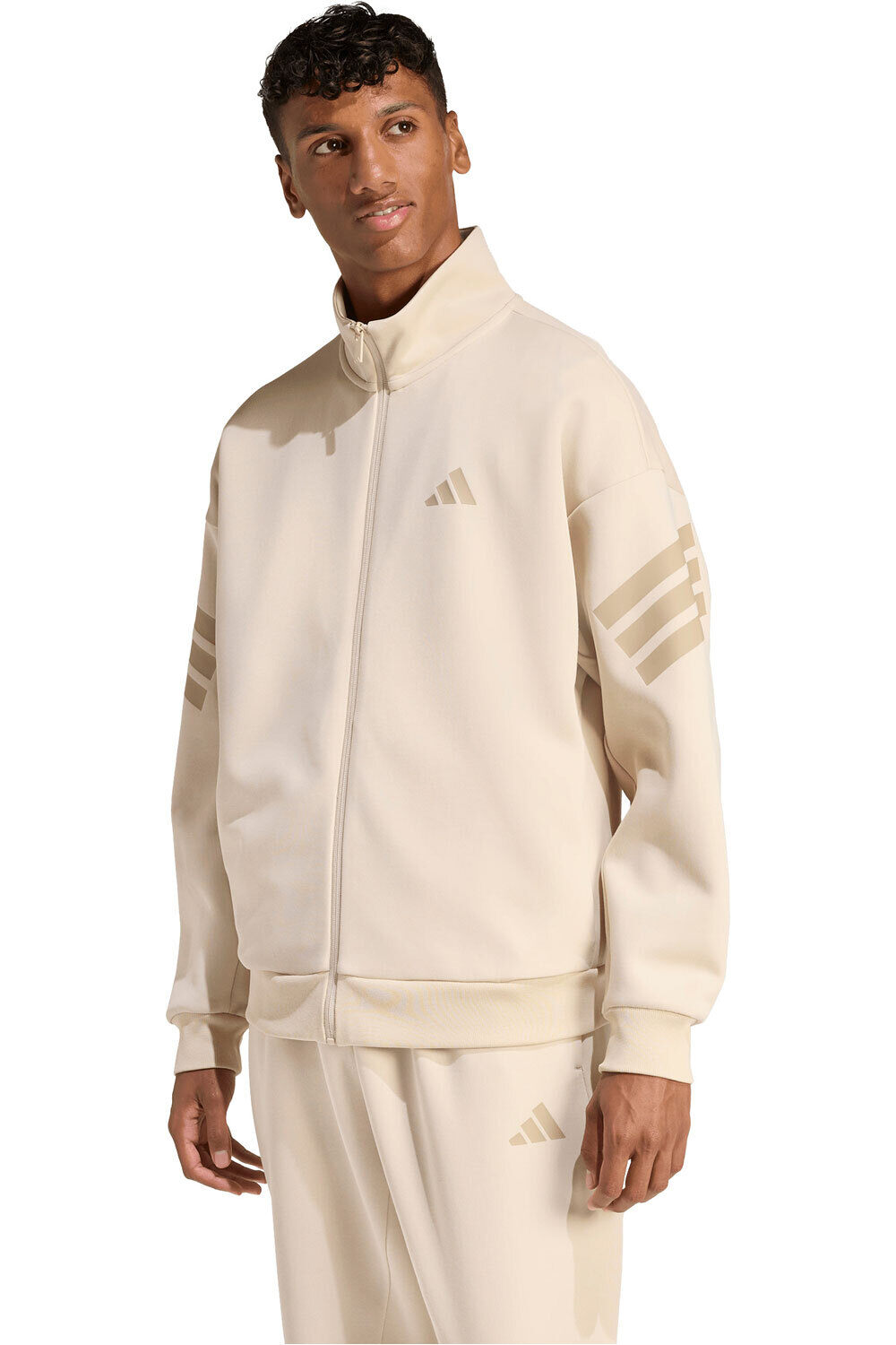 adidas sudadera hombre FUTURE ICONS WOVEN 3 BANDAS vista frontal