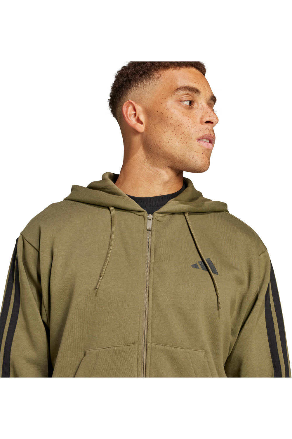 adidas sudadera hombre M 3S FL FZ HD 04