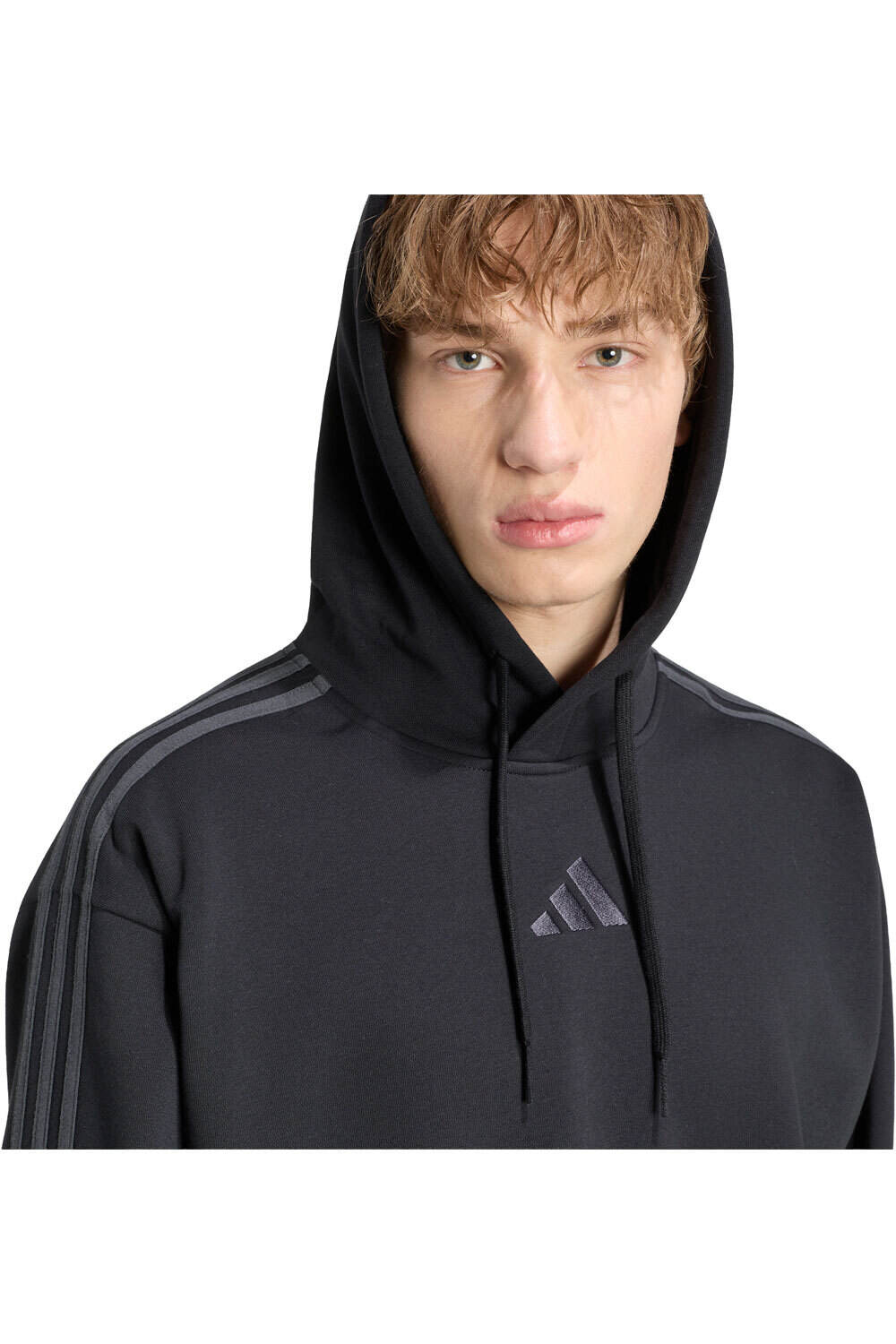 adidas sudadera hombre M 3S FL HD vista detalle