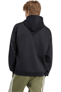 adidas sudadera hombre M 3S FL HD vista trasera