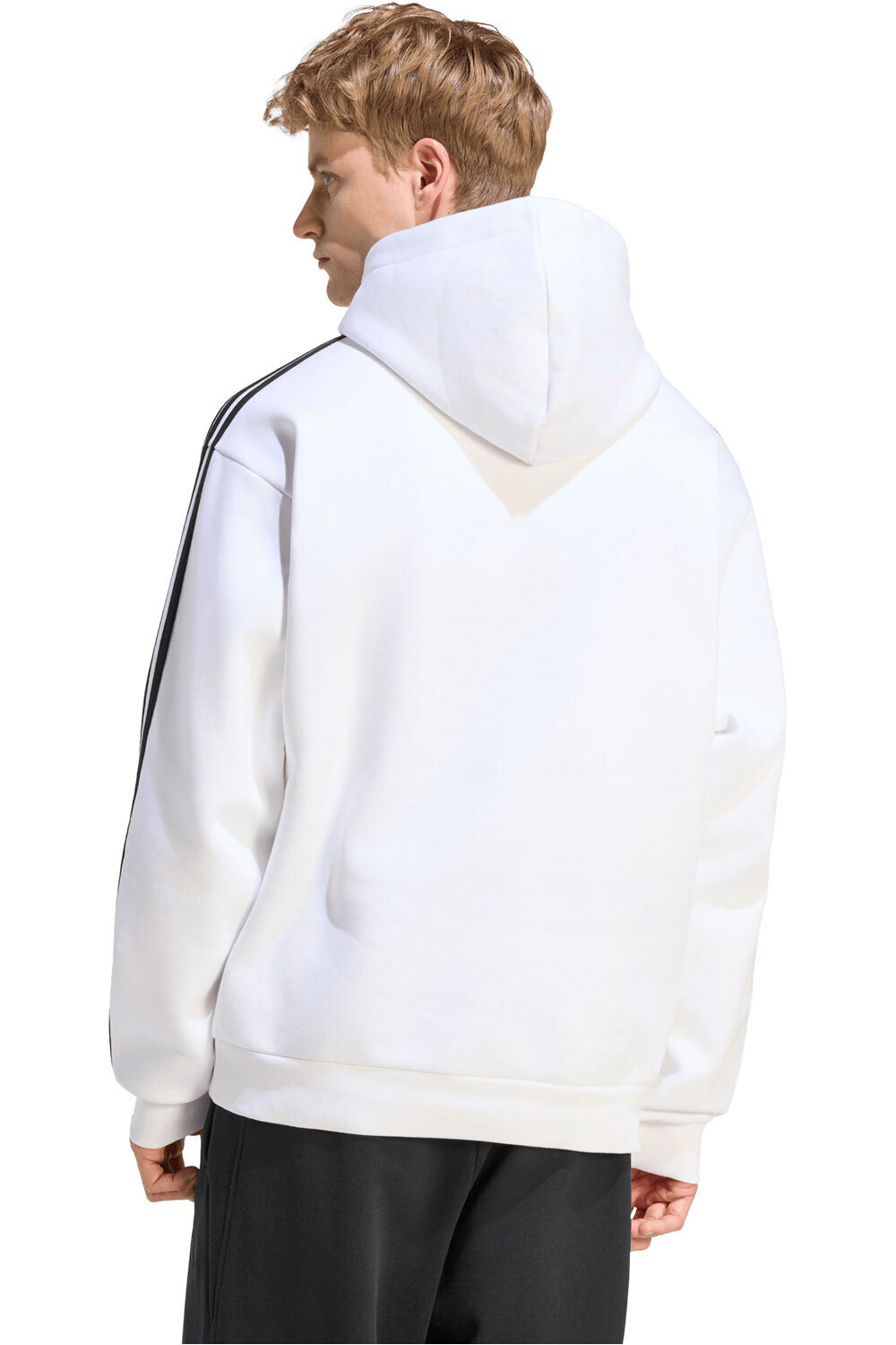 adidas sudadera hombre M 3S FL HD vista trasera