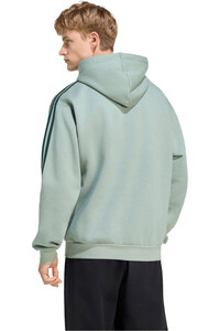 adidas sudadera hombre M 3S FL HD vista trasera