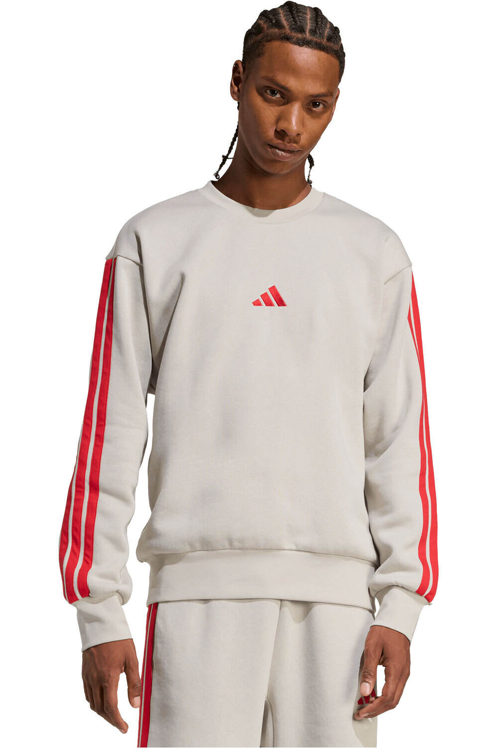 adidas sudadera hombre M 3S FL SWT vista frontal