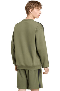 adidas sudadera hombre M 3S FL SWT vista trasera
