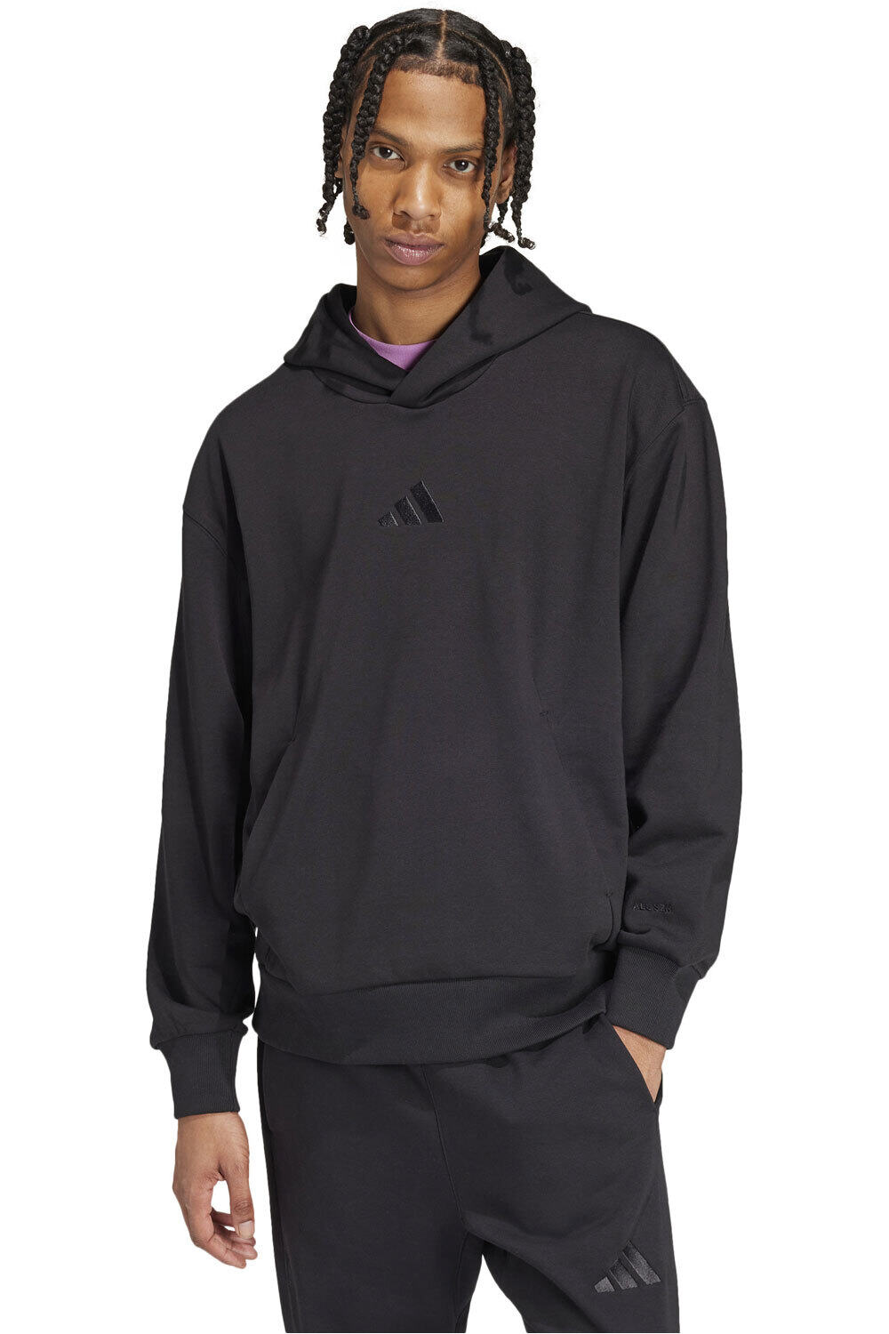 adidas sudadera hombre M A SZN FL HD vista frontal