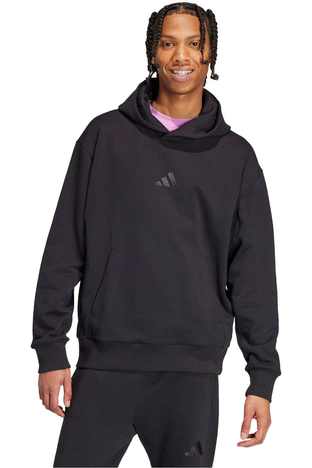 adidas sudadera hombre M A SZN FT HD vista frontal