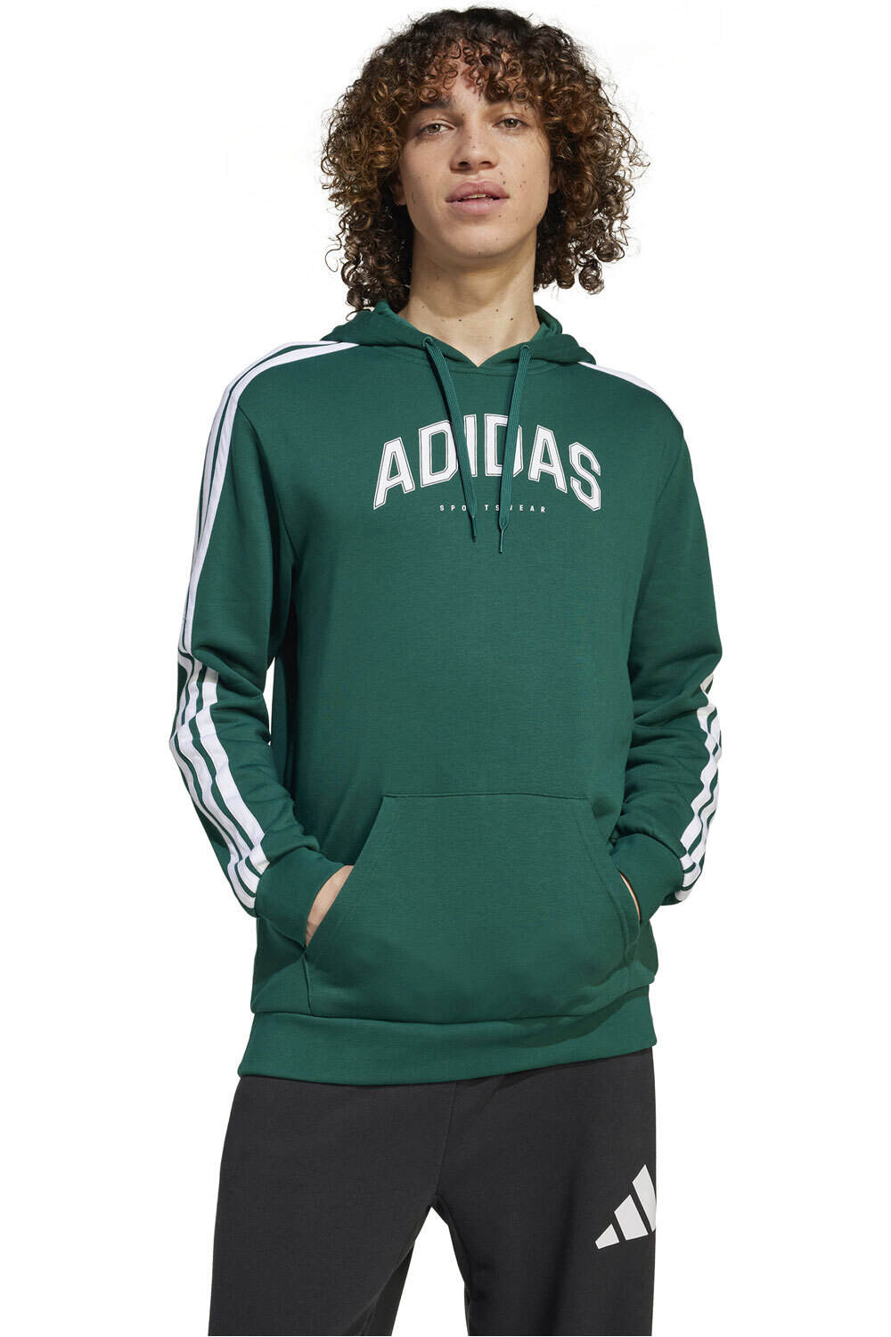 adidas sudadera hombre M C COLLEG HOOD vista frontal