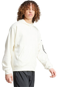 adidas sudadera hombre M CE FZ HD GD vista detalle