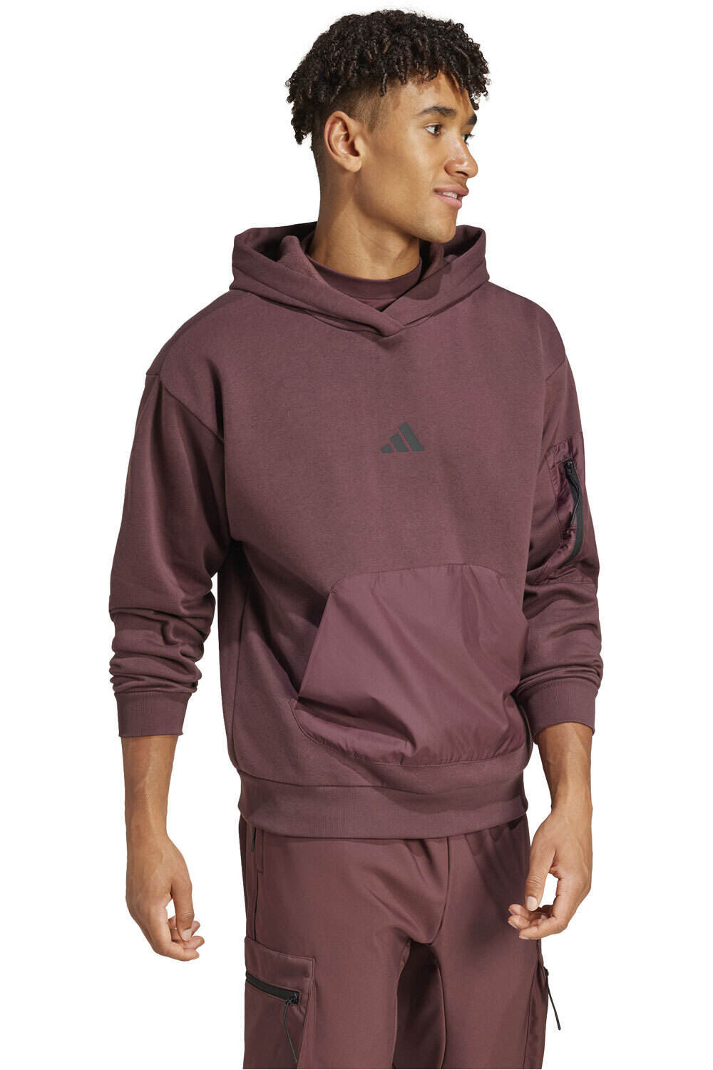 adidas sudadera hombre M CE HD GD vista detalle