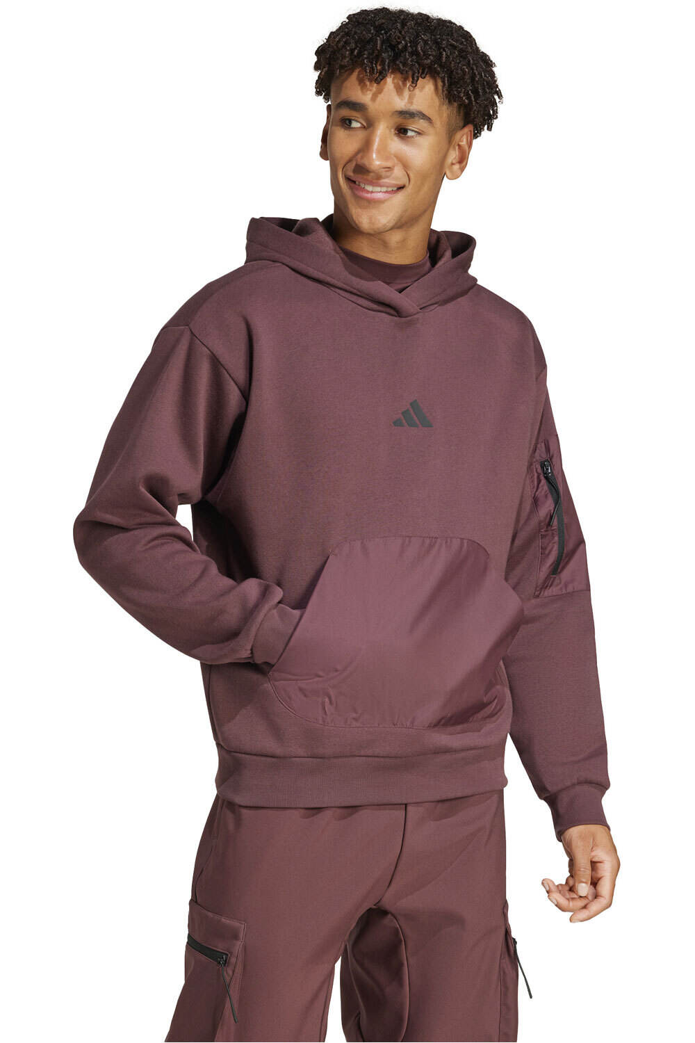 adidas sudadera hombre M CE HD GD vista frontal