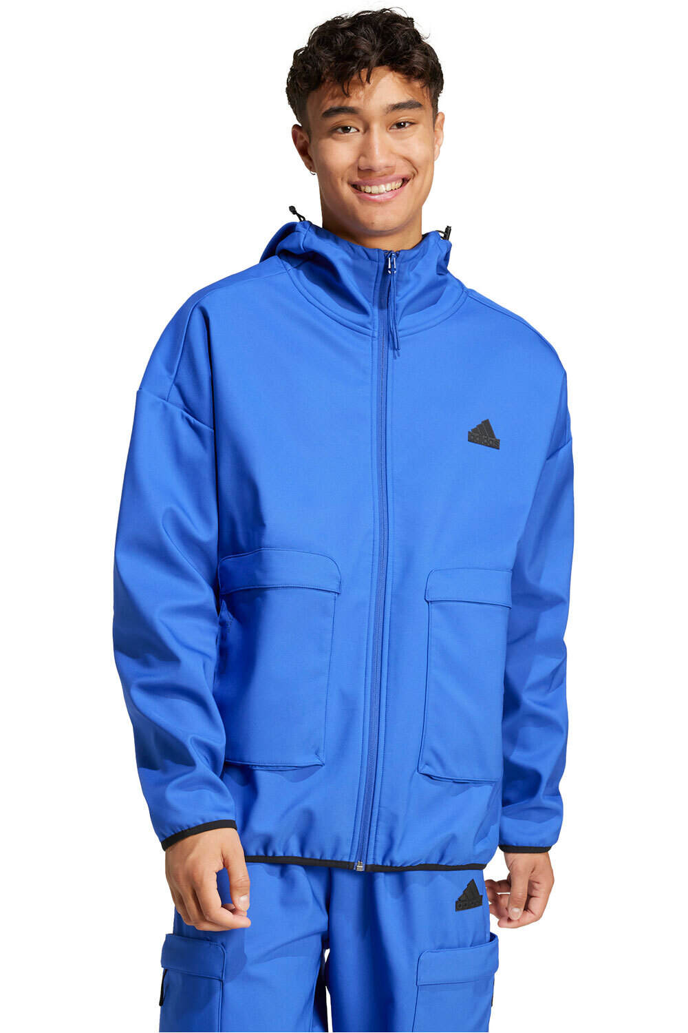 adidas sudadera hombre M CE Q4 PR FZHD vista frontal