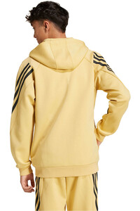 adidas sudadera hombre M FI 3S FZ vista trasera