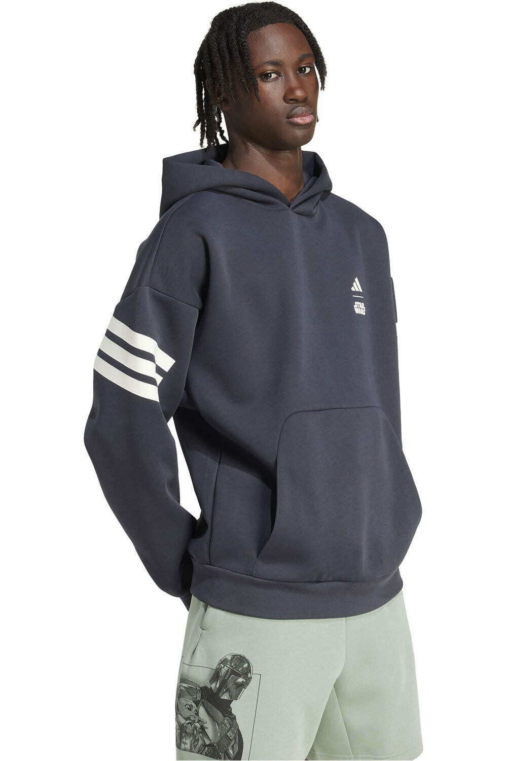 adidas sudadera hombre M SW TM HDY vista detalle