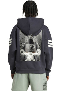 adidas sudadera hombre M SW TM HDY vista trasera