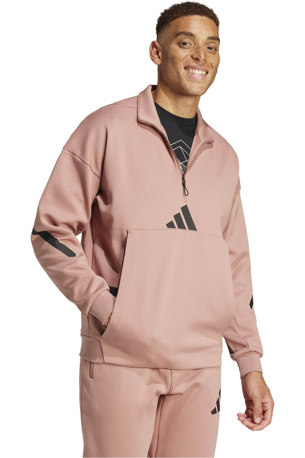 adidas sudadera hombre M Z.N.E. H-ZIP vista detalle
